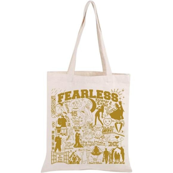 Singer Fan Gift Album Name Inspired Tour Concert Tote Bags - Picture 6 of 7